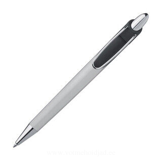 Plastic stylus ball pen with metal clip 2. picture